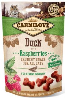 Carnilove Cat Crunchy Snack Duck & Raspberries 50g