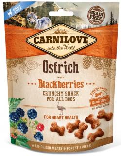 Carnilove Dog Crunchy Snack Ostrich & Blackberries 200g