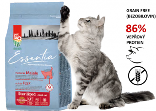 Essentia kočka kastrovaná- vepřové 300g