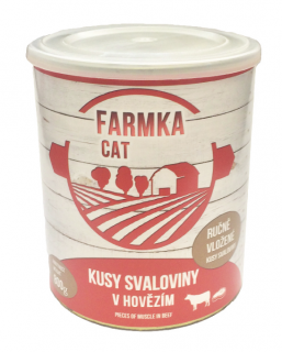 FARMKA CAT se svalovinou 800g