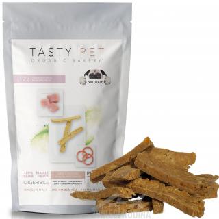 TASTY PET adult/puppy Monoprotein TYČKY 100% maso vepř. 80g SRDCE/PROTIZÁNĚTLIVÝ