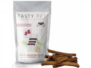 TASTY PET adult/puppy Monoproteinové vepřové dentální TYČKY s mořskou řasou - 80g