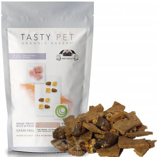 TASTY PET adult/puppy Multiprotein TRAINING 100% maso vepř/kuře  - 80g - PODPORA ZRAKU