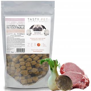 TASTY PET adult/puppy Přírodní KŘUPKY s vepřovým a fenyklem 90g - SENSITIV