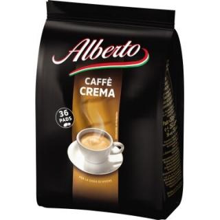 Alberto Caffe Crema kávové pody 36 ks  - originál z Německa