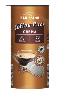 Barissimo Caffé Crema kávové pody 20 ks, 140 g