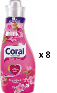 Coral Aviváž s vůní třešňových květů a broskví 8x27 dávek  - originál z Německa