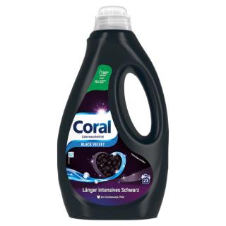 Coral Black Velvet Prací gel na tmavé prádlo 1,15 l, 23 dávek