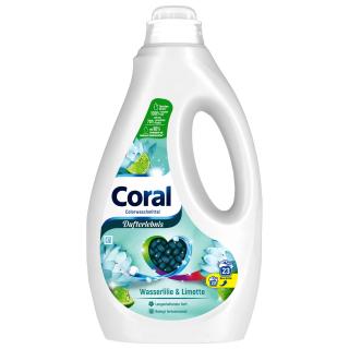 Coral prací gel Color s vůní Leknínu a limetky 23 dávek, 1,15l