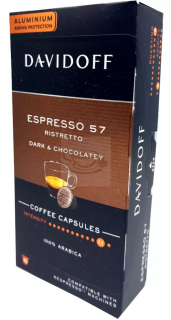 Davidoff Espresso Intense 57 kapsle pro Nespresso 10 ks  - originál z Německa