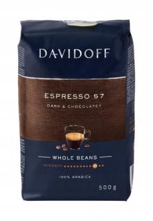 Davidoff Espresso Intense 57 zrnková káva 500 g  - originál z Německa