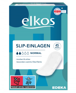 Elkos Vložky extra prodyšné - normální 45ks  - originál z Německa