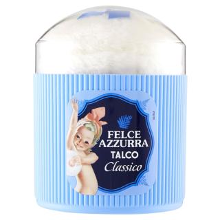 Felce Azzurra Talco tělový pudr (zásyp) s pudřenkou Classico 250 g