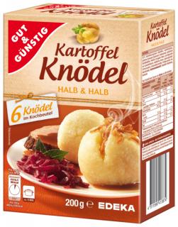 G&G Bramborové knedlíky ve varných sáčcích 200g  - originál z Německa