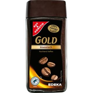 G&G Gold rozpustná káva 100% arabica 100g  - originál z Německa