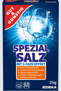 G&G sůl do myčky 2 kg  - originál z Německa