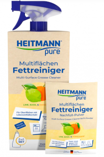 Heitmann Plnící sada čističe mastnot pro různé povrchy 1 ks