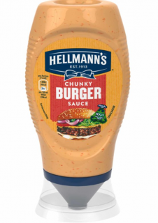 Hellmanns Omáčka k masu Chunky burger 250 ml