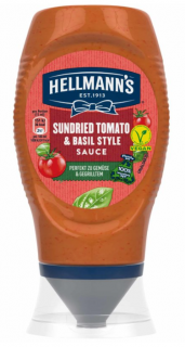 Hellmanns Omáčka ze sušených rajčat a bazalky 250 ml