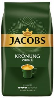 Jacobs Krönung Caffe Crema, zrnková káva 1 kg  - originál z Německa