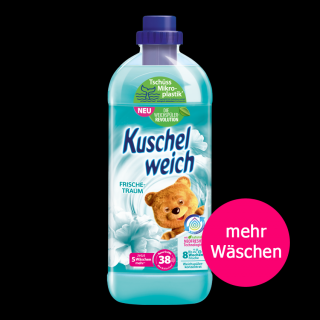 Kuschelweich aviváž FRISCHETRAUM 1 l, 38 PD