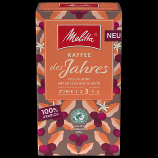 Melitta Káva roku 2023 mletá káva 500 g  - originál z Německa