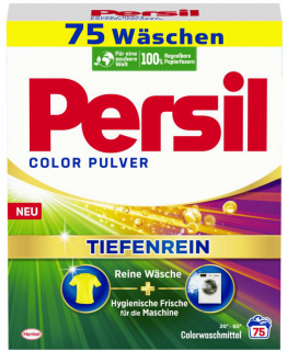 Persil prášek na barevné prádlo Tiefenrein 75 dávek, 4,5 kg