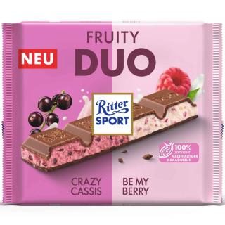 Ritter Sport Ovocné Duo 218 g  - originál z Německa