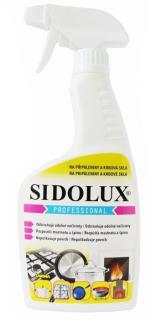 Sidolux Professional na připáleniny a krbová skla s rozprašovačem 500 ml