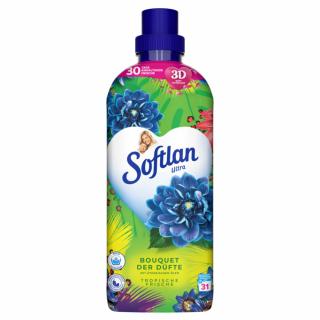 Softlan 3D Ultra aviváž se svěží tropickou vůní 31 PD, 650 ml