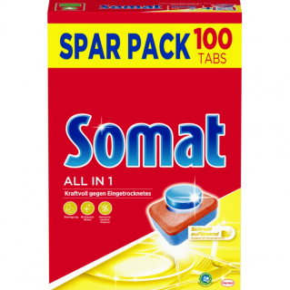 Somat All-in-1 tablety do myčky 100 ks