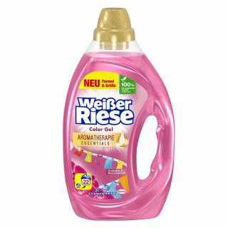 Weisser Riese Color prací gel s vůní orchideje a makadamového oleje 22 dávek, 1,1 l  - originál z Německa