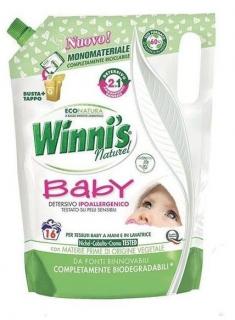 Winni´s Lavatrice Baby prací gel a aviváž 2v1, 16 dávek, 800 ml