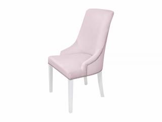 Caramella Baby Pink čalouněná židle Hampton růžová