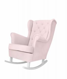 Caramella Baby Pink houpací křeslo na krmení růžové