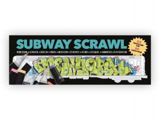 Subway scrawl book  K pomalování