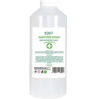 SANITIZER SPRAY - hygienická tekutina s vysokým obsahem alkoholu (1 l) (EBD)