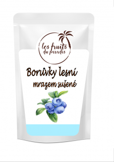 Borůvky lesní lyofilizované celé 100 g LES FRUITS DU PARADIS