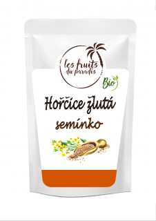 Hořčice žlutá BIO 500 g LES FRUITS DU PARADIS