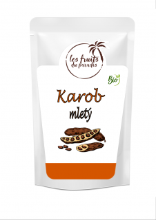 Karobový prášek BIO 500 g LES FRUITS DU PARADIS