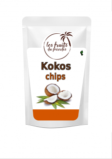 Kokosové chipsy Natural 150 g LES FRUITS DU PARADIS