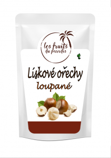 Lískové ořechy Natural 13-15 200 g LES FRUITS DU PARADIS