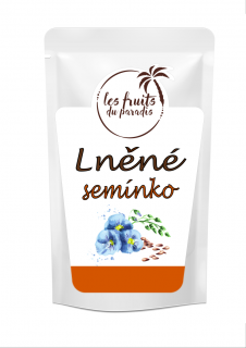 Lněné semínko hnědé 1 kg LES FRUITS DU PARADIS