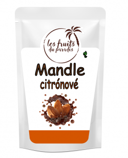 Mandle v čokoládě citrónové 1 kg LES FRUITS DU PARADIS