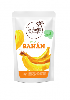 Mini banán sušený BIO 1 kg LES FRUITS DU PARADIS