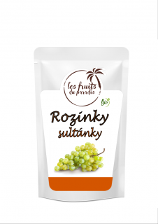 Rozinky Sultánky BIO 200 g LES FRUITS DU PARADIS