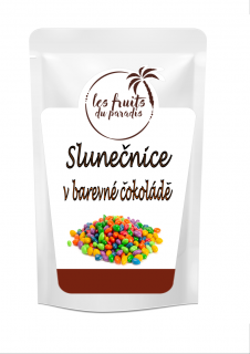 Slunečnice v barevné čokoládě 1 kg LES FRUITS DU PARADIS