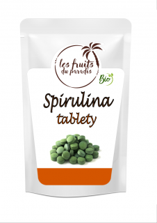 Spirulina tablety 500 mg BIO 1 kg LES FRUITS DU PARADIS