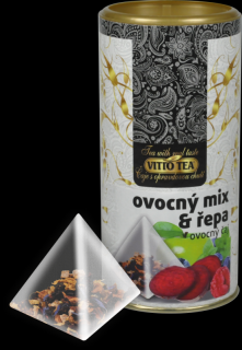 TUBUS OVOCNÝ MIX A ČERVENÁ ŘEPA 30g Vitto Tea 30 g VITTO TEA