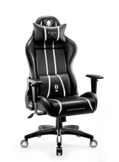 Diablo Chairs - Herní křeslo Diablo X-One 2.0 King: černo-bílé
